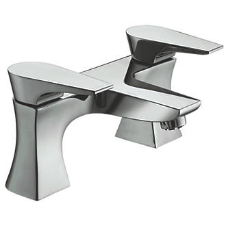 Image of Bristan Hourglass Deck-Mounted Bath Filler Tap Chrome 