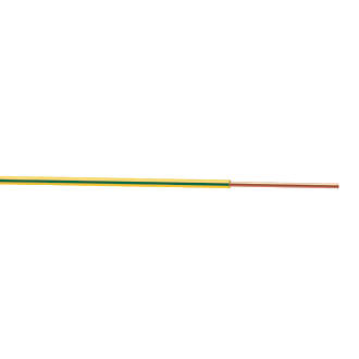 Image of Time 6491X Green/Yellow 1-Core 4mmÂ² Conduit Cable 25m Drum 