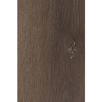 Image of Kraus Ingleton Dark Brown Wood-Effect Vinyl Flooring 2.2mÂ² 