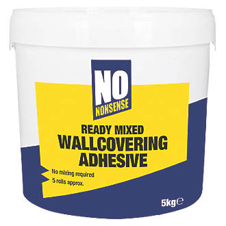 Image of No Nonsense Extra Strong Ready-Mixed Wallpaper Adhesive 5 Roll Pack 