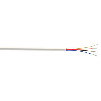 Image of Time White 4-Core Alarm Cable 25m Coil 