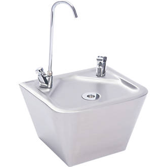Image of Wall-Mounted Bubbler Water Fountain 312mm x 258mm x 487mm 