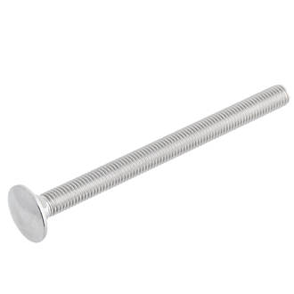 Image of Easyfix Threaded Coach Bolts A2 Stainless Steel M10 x 130mm 10 Pack 