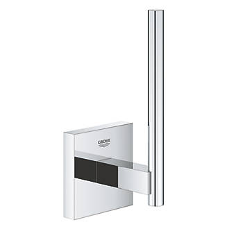 Image of Grohe Start Cube Spare Toilet Paper Holder Chrome 