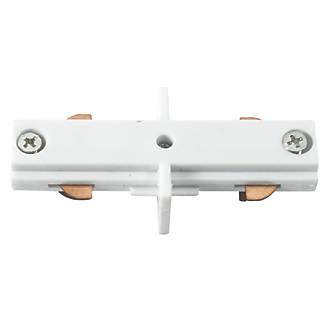 Image of Knightsbridge 1-Circuit In-Line Connector for Knightsbridge Track Lighting System White 