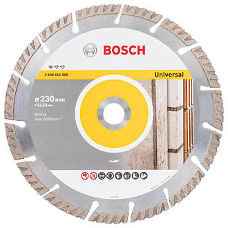 Image of Bosch Masonry Universal Diamond Cutting Disc 230mm x 22.23mm 