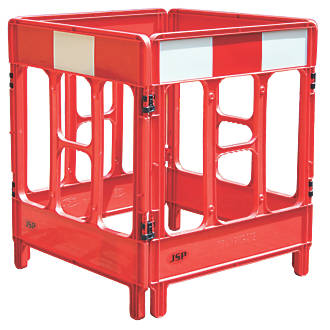 Image of JSP Workgate 4-Gate Barrier Red 838mm 