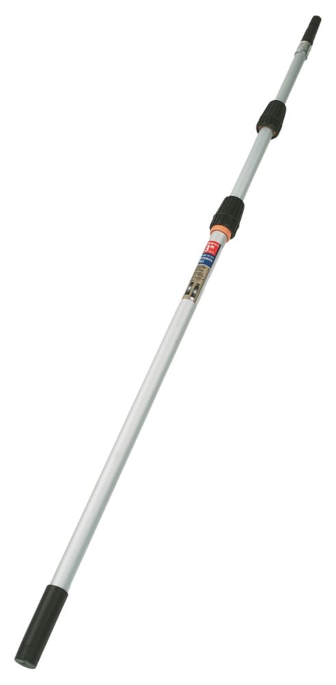 pole extension paint roller poles telescopic hook harris section 16ft compare decorating nylon end aluminium extending