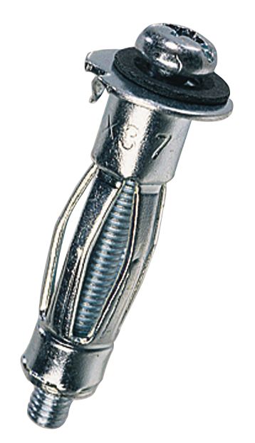 Hollow Wall Anchor 5 x 52mm 8-16mm Pack of 10
