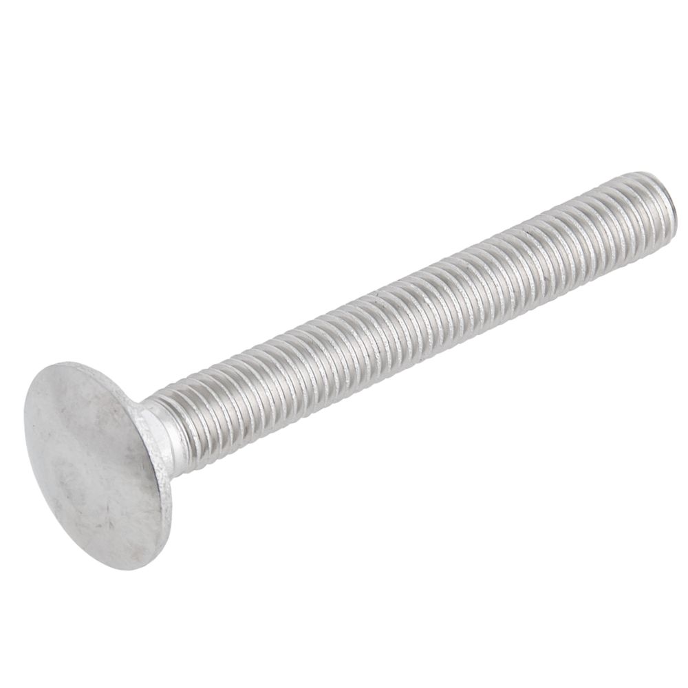 coach bolts screws stainless steel screwfix threaded a2 pack m10 80mm easyfix compare
