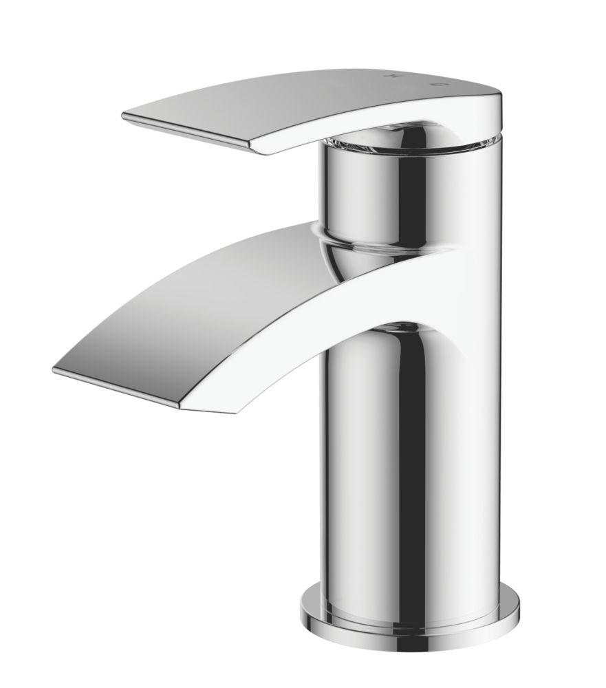 Watersmith Heritage Wye Cloakroom Basin Mono Mixer with Clicker Waste ...