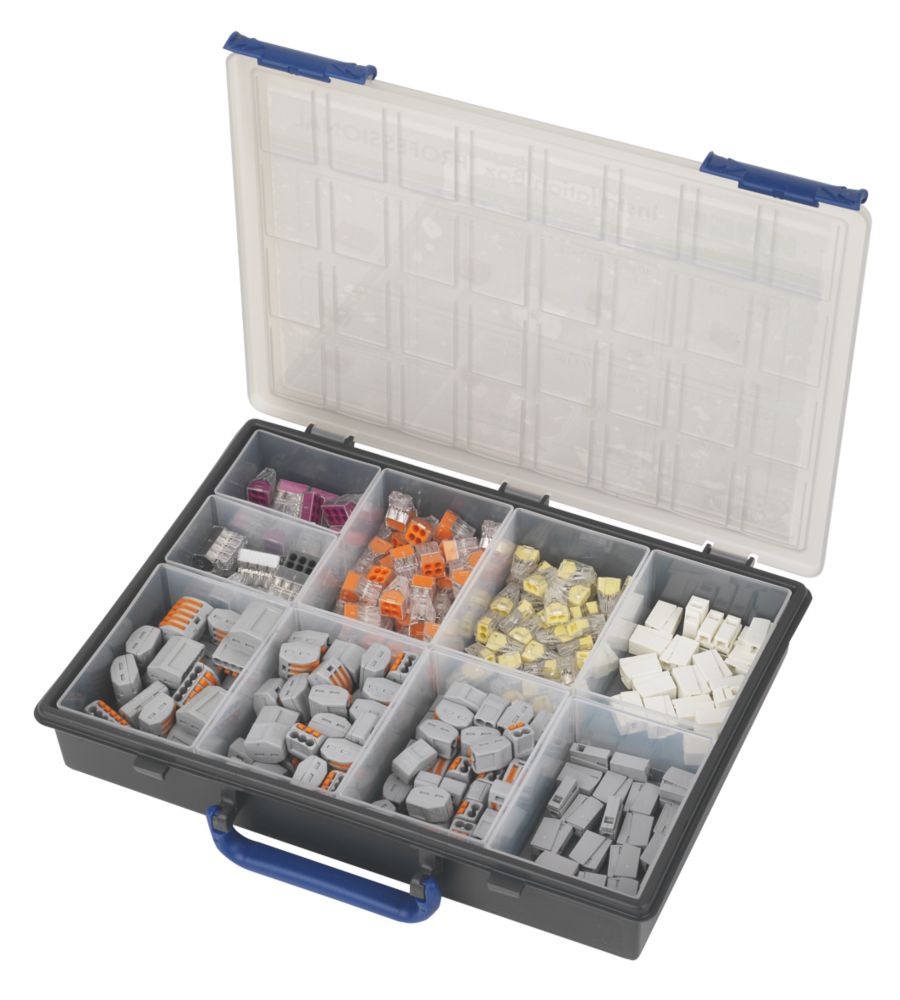 Wago Pro Installer Box 240Pcs | Cable Connectors | Screwfix.com