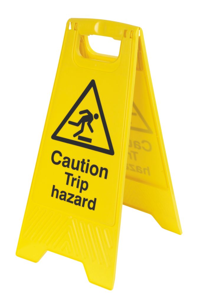 Caution Trip Hazard A Frame Safety Sign 600 X 290mm