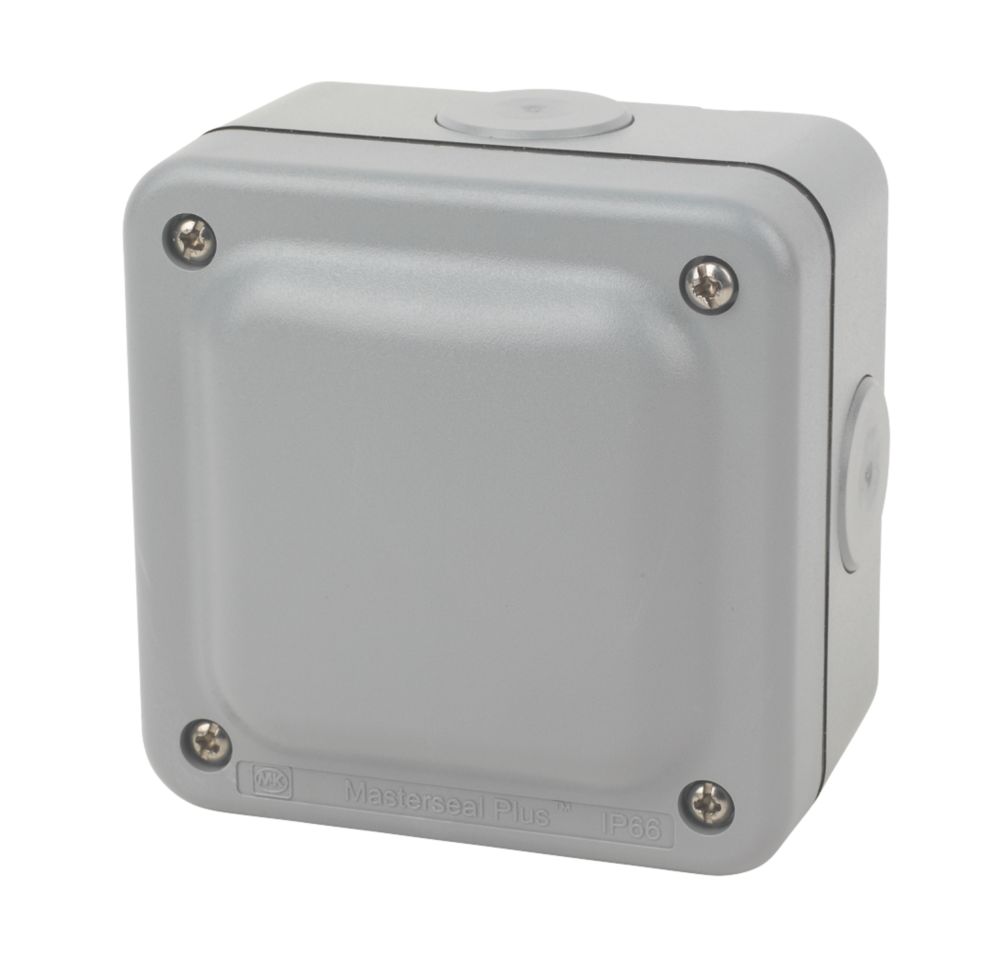 MK Masterseal Plus Junction Box 4 Terminal | Outdoor RCD Sockets ...