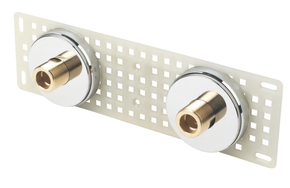 Bristan Bar Valve Wall Mount 11 Fixing Kit Chrome-Plated | Shower ...