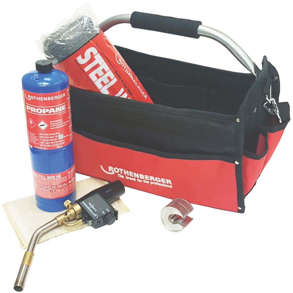 Rothenberger Soldering & Brazing Torch Kit | Blow Torches | Screwfix.com