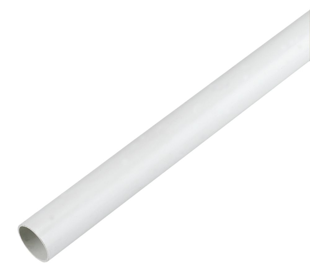 FloPlast Overflow Pipe White 21.5mm x 3m | Overflow Waste System ...