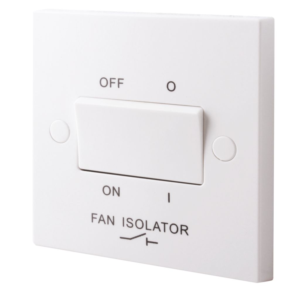 How to wire a fan isolator switch