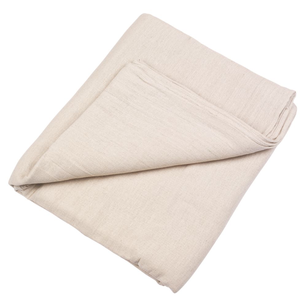 No Nonsense Cotton Twill Dust Sheet 12' x 9' | Dust Sheets | Screwfix.com