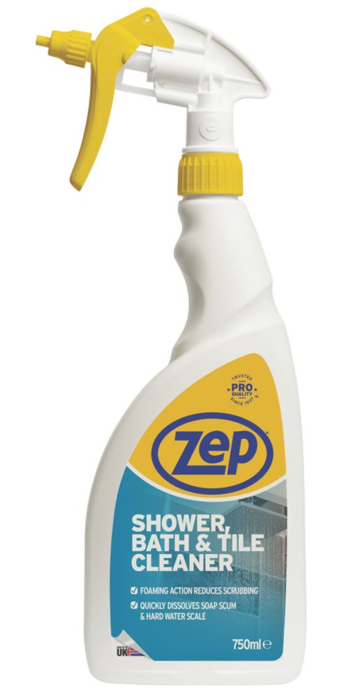 Zep Commercial Shower, Bath & Tile Cleaner 750ml | Cleaning Fluids ...