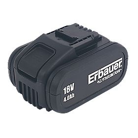 Erbauer ERI660BAT 18V 4.0Ah Li-Ion Battery | Batteries ...