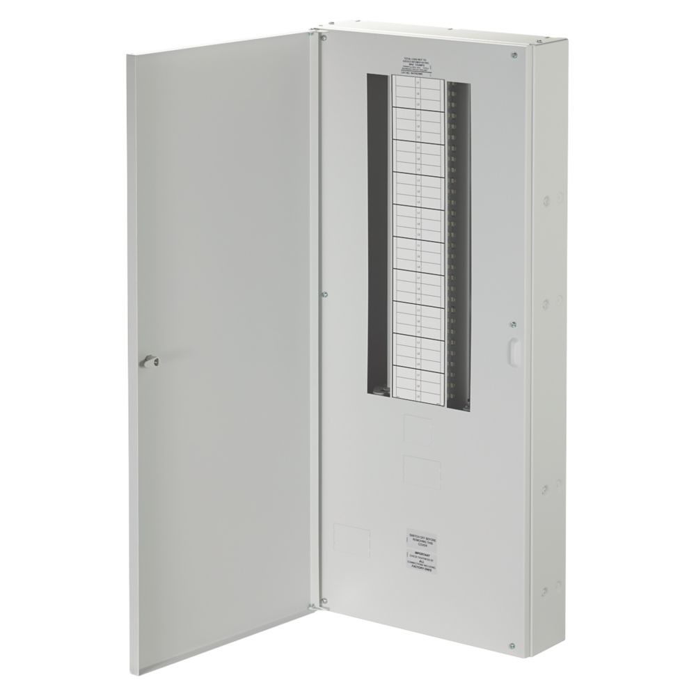 Wylex NH 12-Way Meter Ready 3-Phase Type B Distribution Board