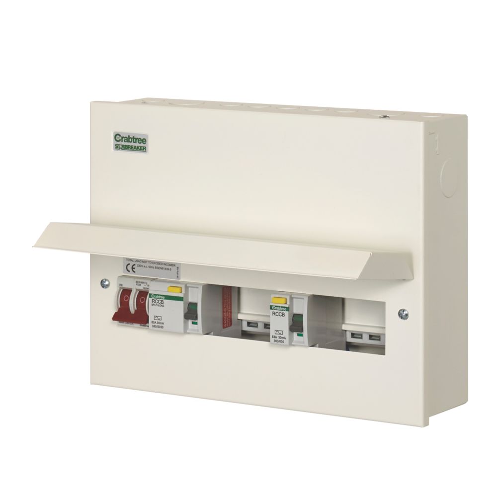Crabtree Starbreaker 20-Module 12-Way Part-Populated High Integrity ...