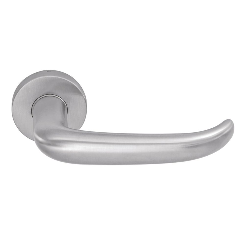 Screwfix Direct - Dorma Pure 8998 Lever on Rose Door Handles Pair Satin ...