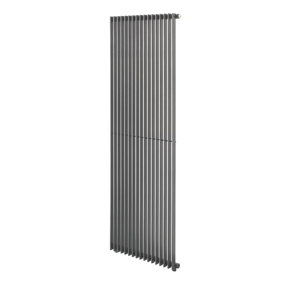 Moretti Rovingo Single Column Designer Radiator 1800 x 420mm Gunmetal