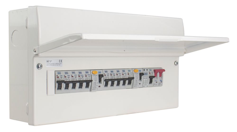 British General 22-Module 12-Way Populated High Integrity Dual RCD ...