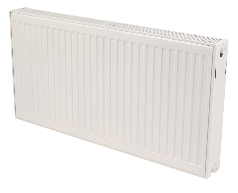 Kudox Type 22 double Panel radiator White H400mm W800mm