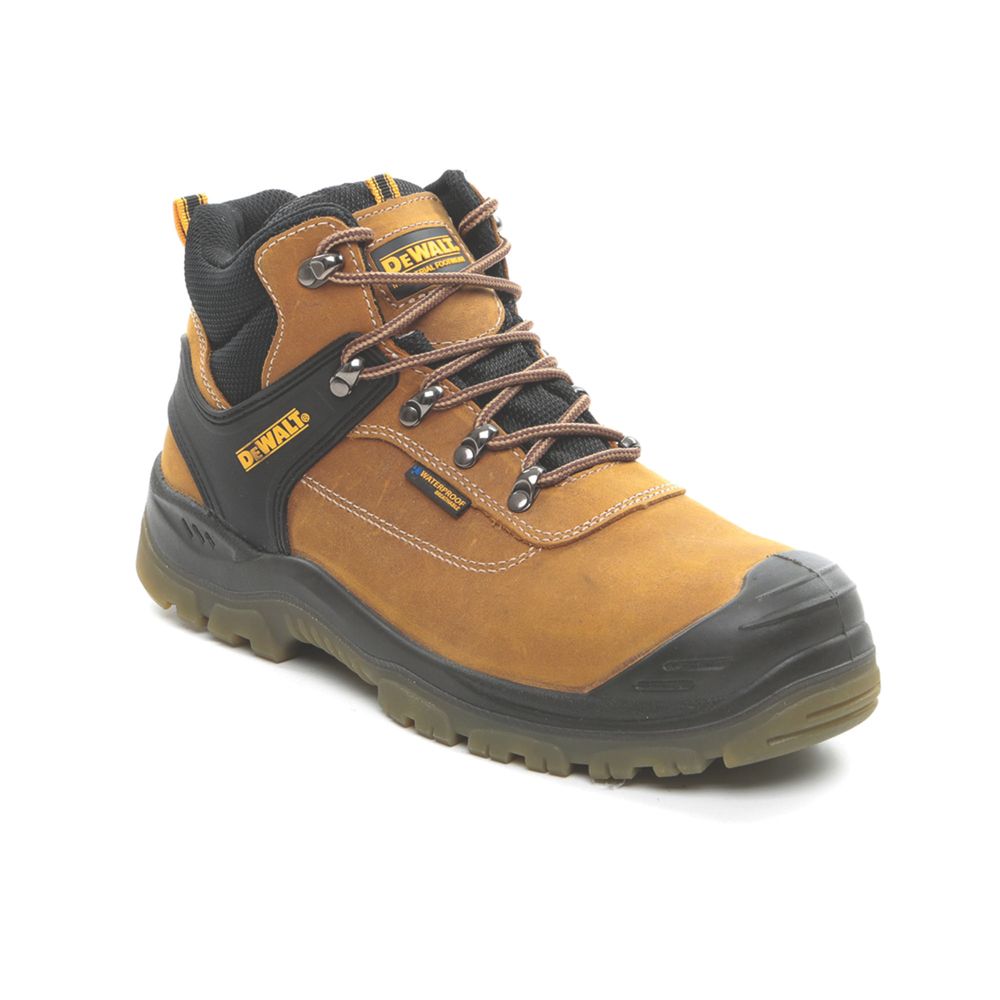 dewalt hydrogen safety boots tan