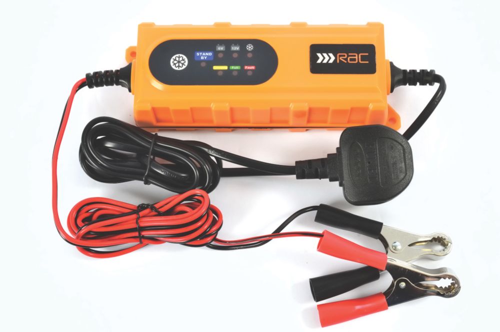 RAC RAC-HP239 0.8-4A Smart Battery Charger 6 / 12V