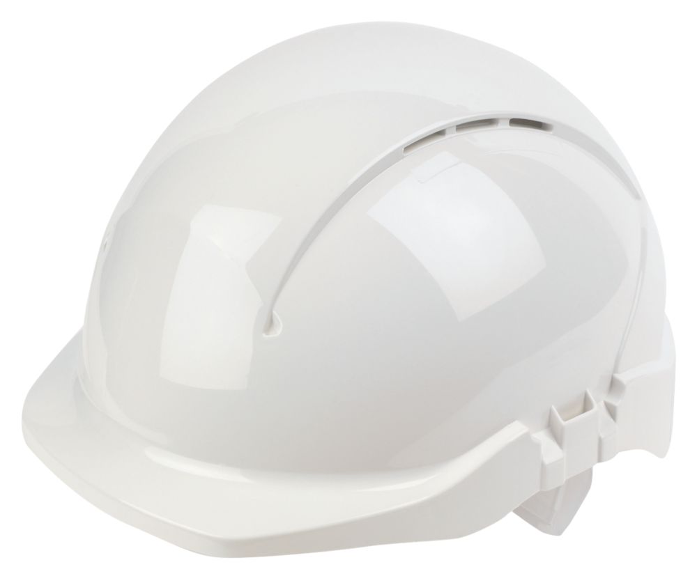 Centurion Concept Reduced Peak Vented Safety Helmet White