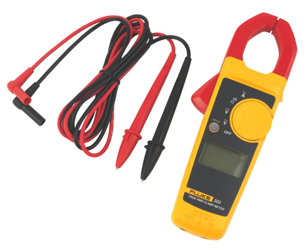 Fluke 323 True rms AC Clamp Meter 400A