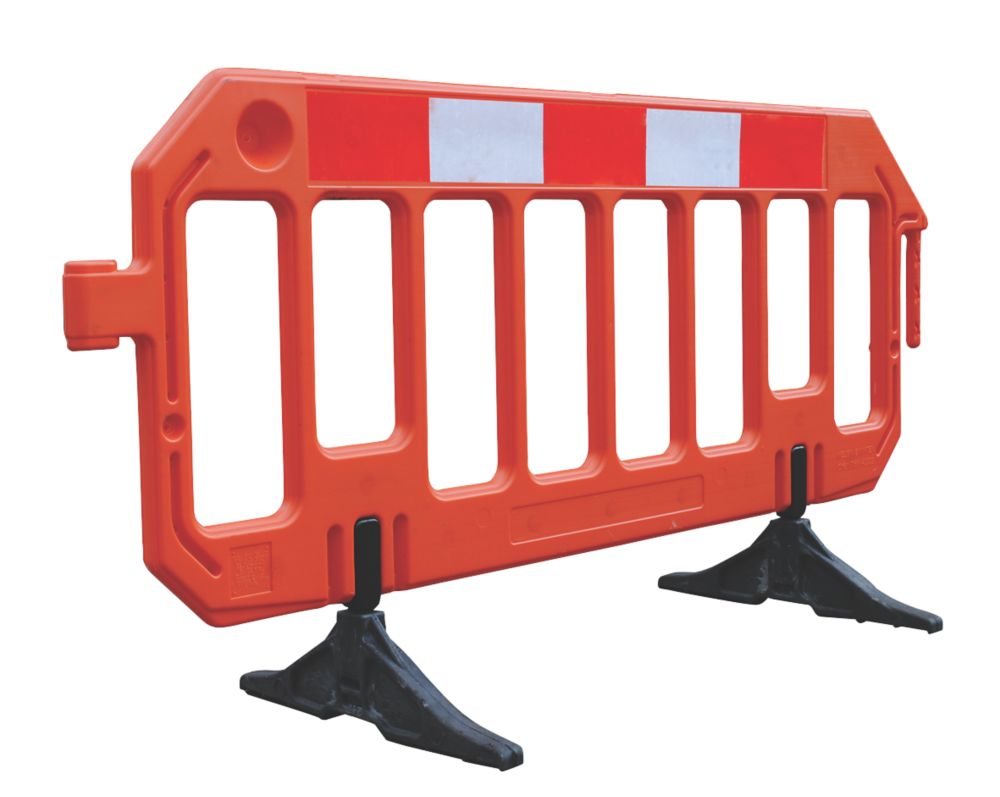 Melba Swintex 3-Part Utility Pedestrian Barrier Red