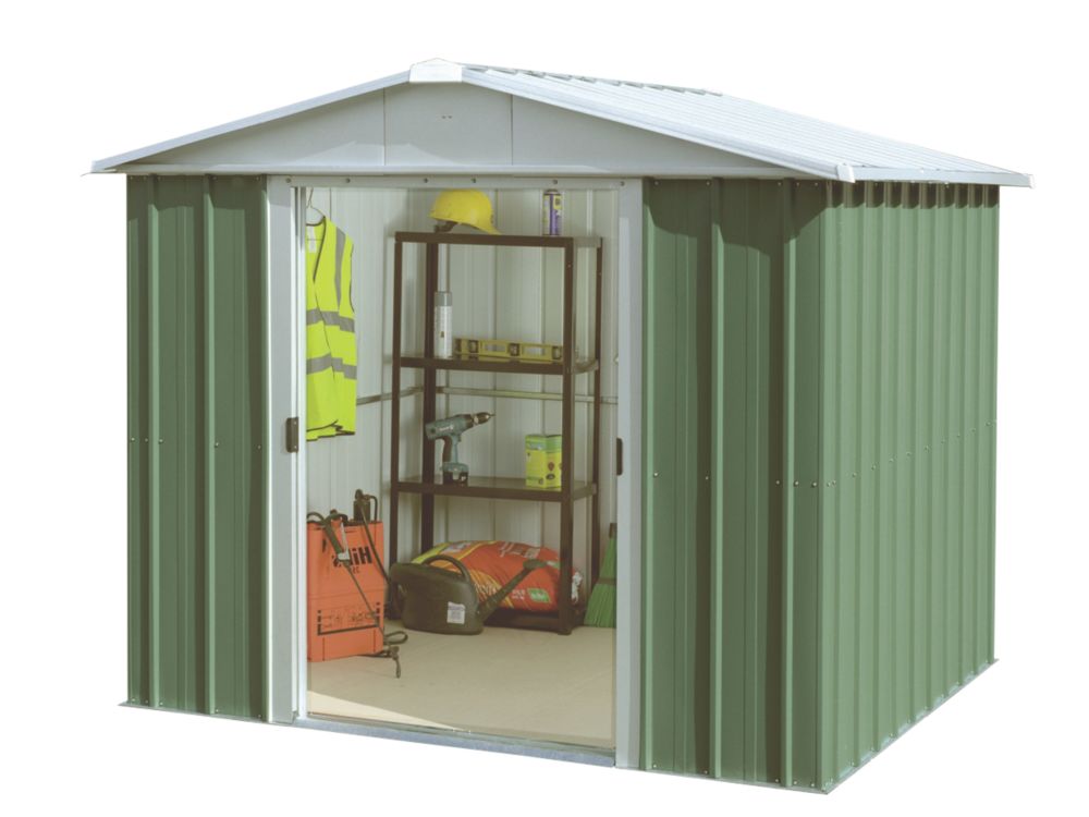 Yardmaster Sliding Door Apex Shed 8 x 9'