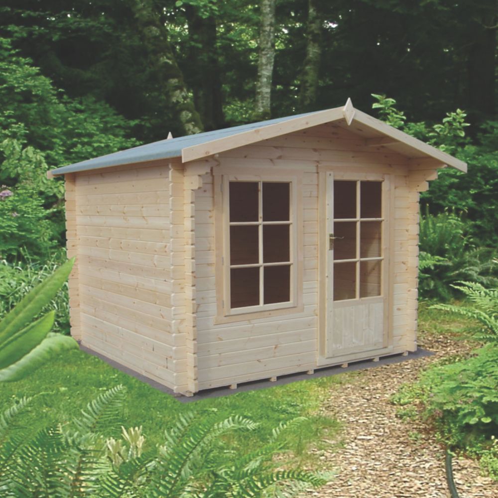 Shire Bucknells Log Cabin 10 x 8'