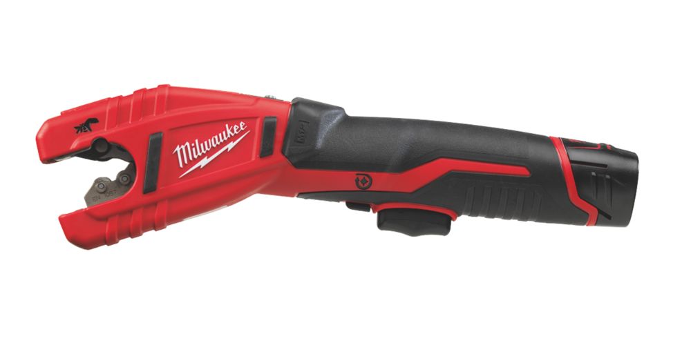 Milwaukee C12PC 201C 12V 2.0Ah Li Ion RedLithium Cordless Pipe Cutter