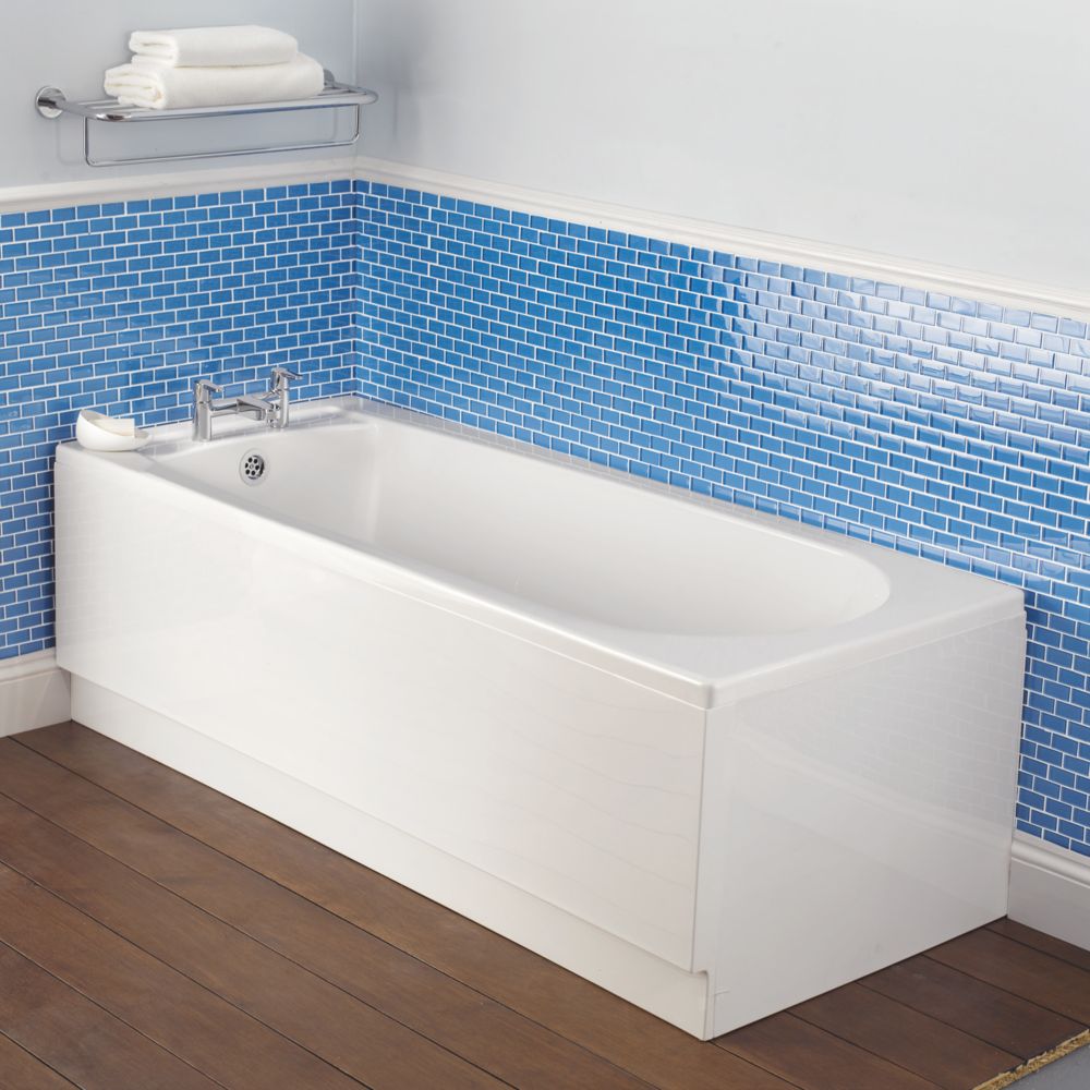 Grove Bath Front Panel-to-Go 1700mm White