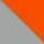 932 - Gris chiné / Orange