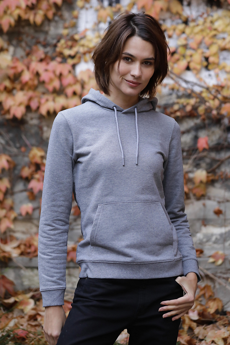 SWEAT-SHIRT A CAPUCHE FRENCH TERRY FEMME