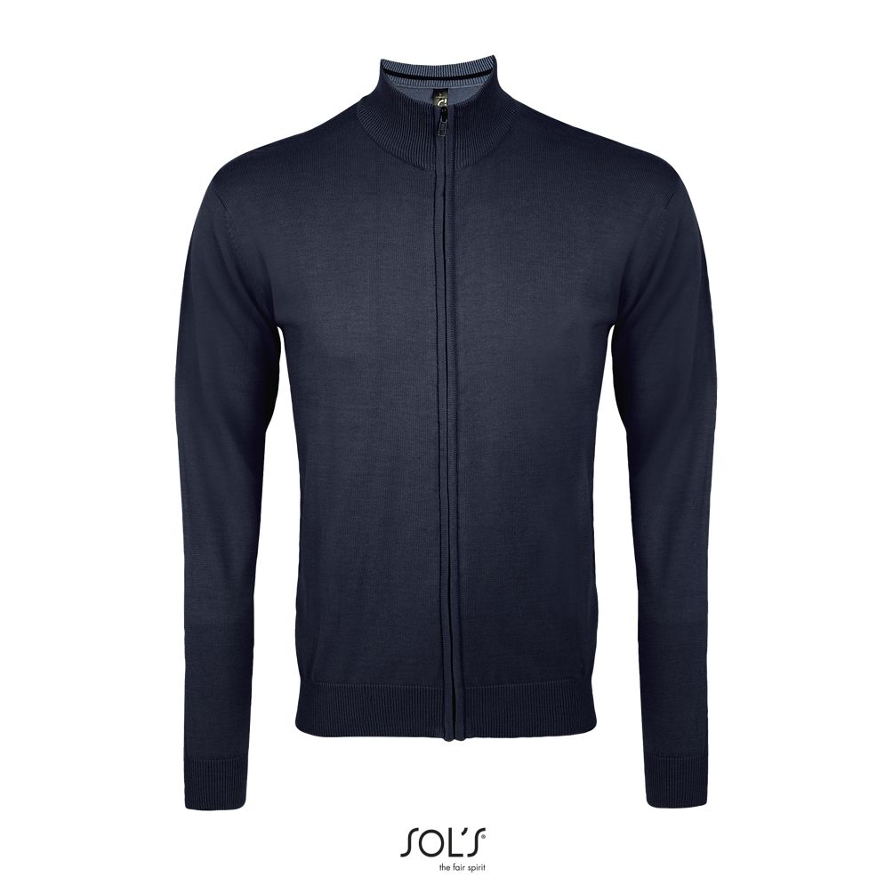 Chaqueta De Punto Con Cremallera Para Hombre SOL'S GORDON MEN AZUL MARINO
