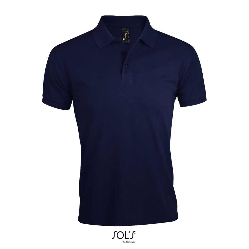 Polo De Polialgodón Para Hombre SOL'S PRIME MEN FRENCH MARINO