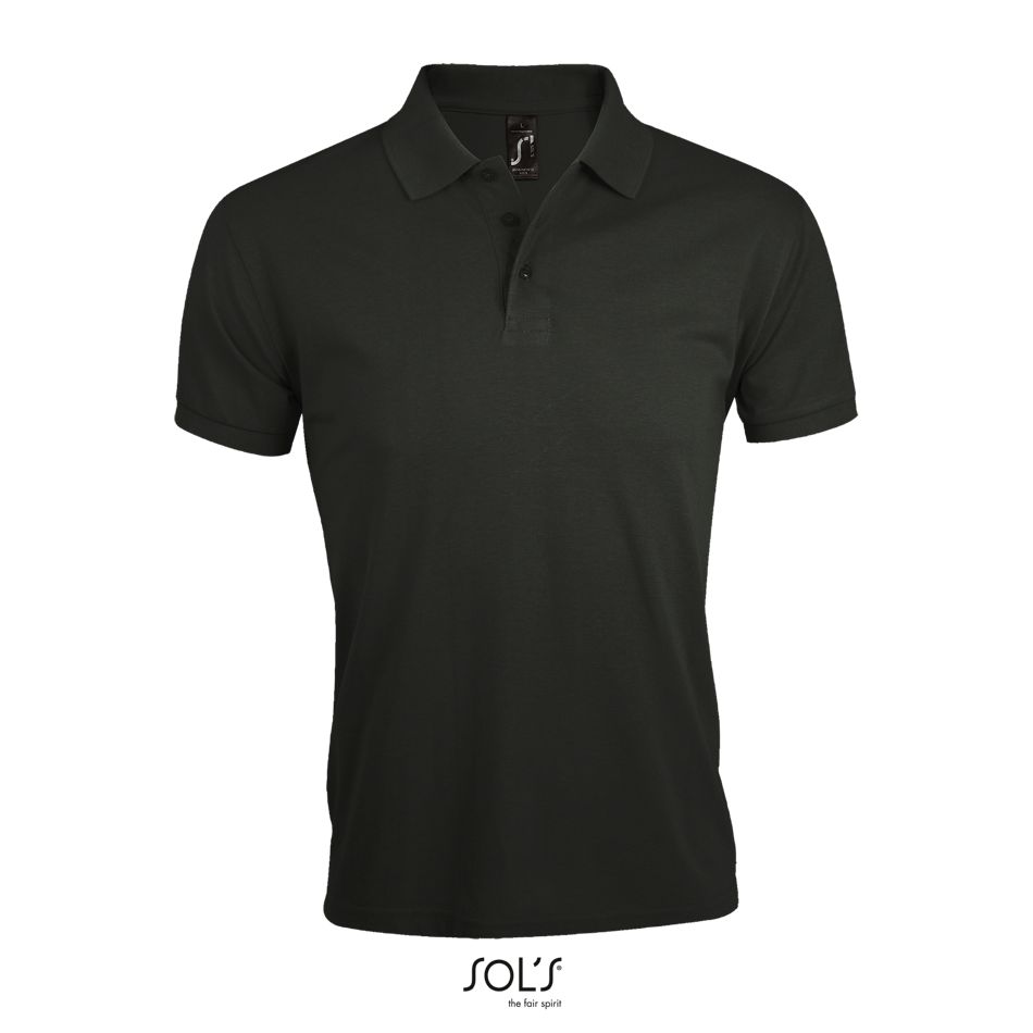 Polo De Polialgodón Para Hombre SOL'S PRIME MEN GRIS OSCURO