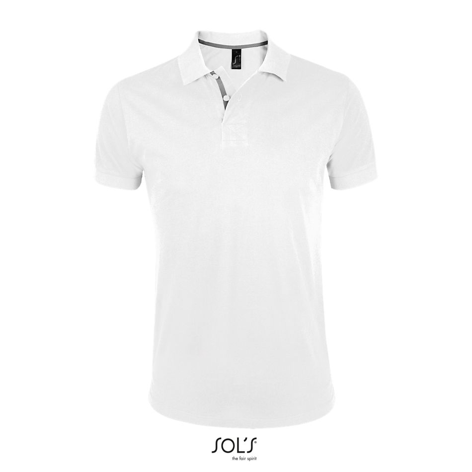 Polo Hombre SOL'S PORTLAND MEN BLANCO