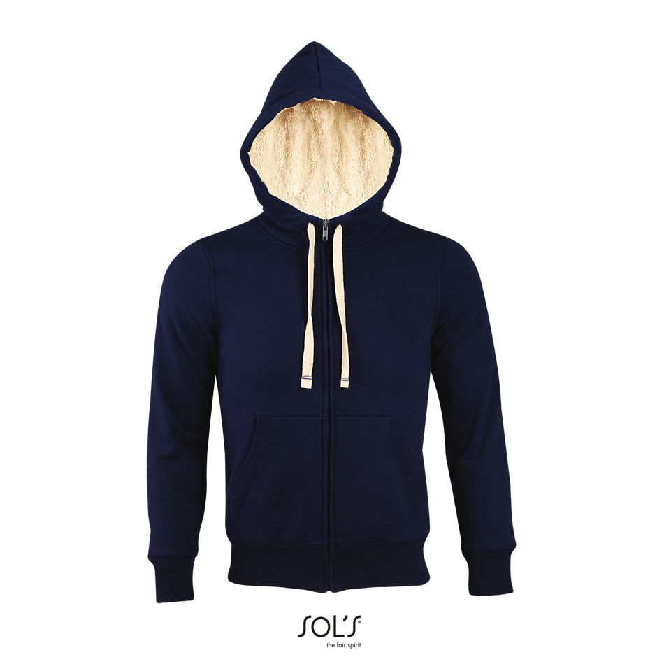 Sudadera Unisex Con Cremallera Estilo "Sherpa" SOL'S SHERPA FRENCH MARINO