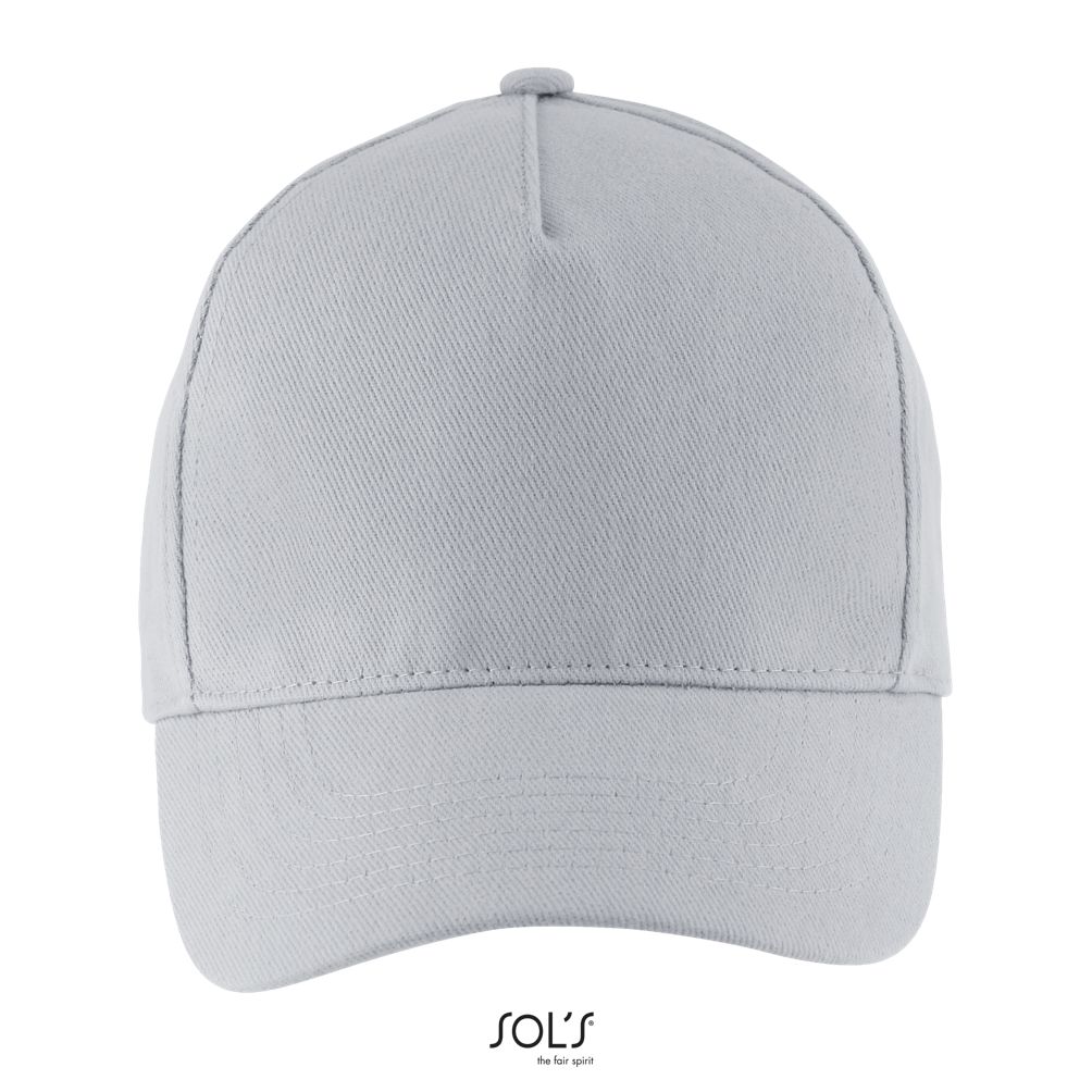 Gorra 5 Paneles SOL'S LONG BEACH Gris puro