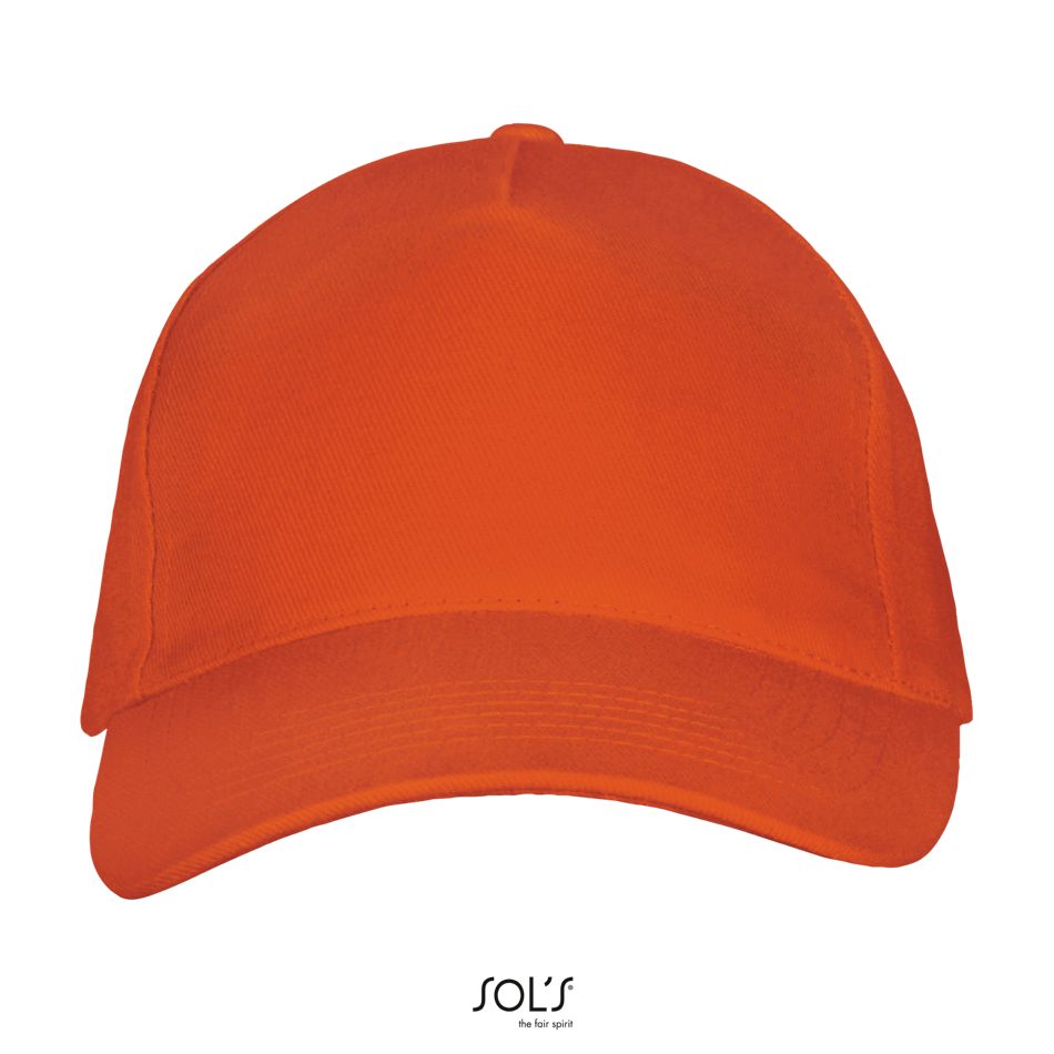 Gorra 5 Paneles SOL'S LONG BEACH NARANJA