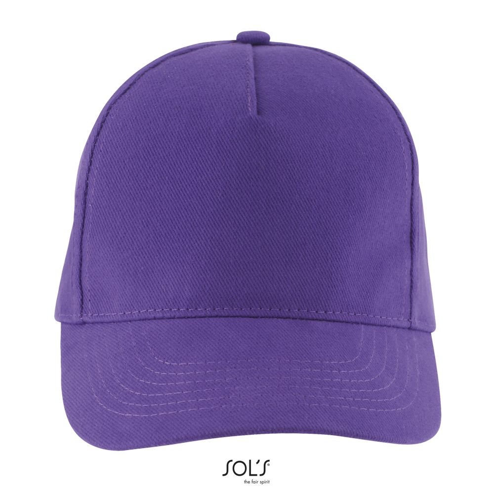 Gorra 5 Paneles SOL'S LONG BEACH MORADO OSCURO